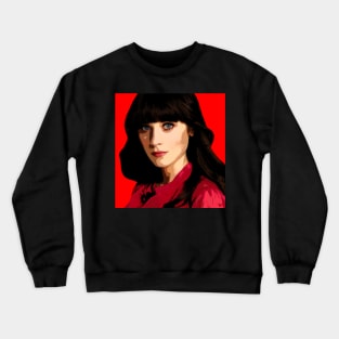 Zooey Deschanel Crewneck Sweatshirt